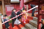 笠間稲荷神社 境内仲見世の様子（その2）