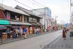 笠間稲荷神社 門前通り商店街の様子