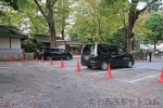 調神社 駐車場の様子（その2）