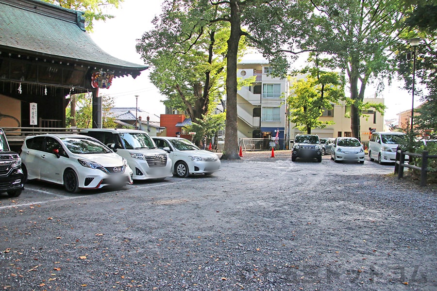 調神社 駐車場の様子（その3）