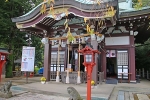 川越八幡宮 七五三の御祈祷が行なわれる本殿の様子