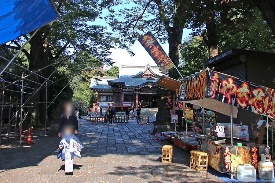 武蔵野八幡宮 境内の様子