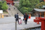 鶴岡八幡宮 境内周辺国道21号の様子