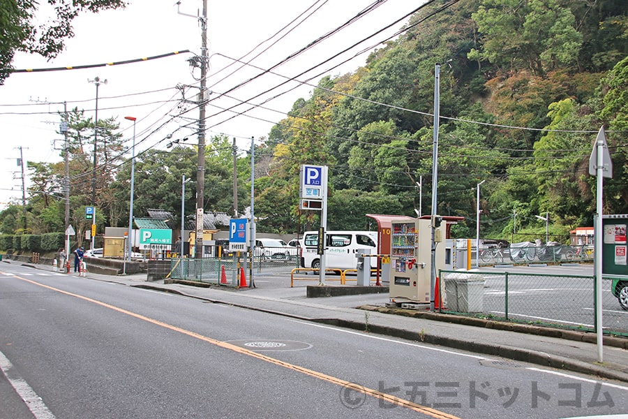 鶴岡八幡宮 第2駐車場の様子（その2）