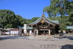 真清田神社 拝殿・本殿の様子