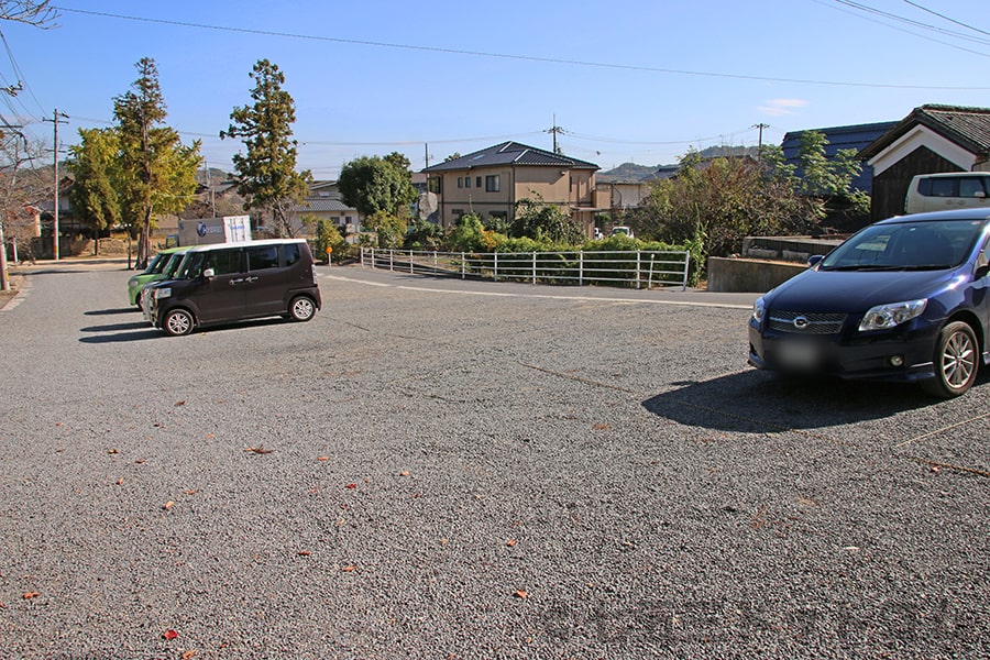 吉備津彦神社 第二駐車場の様子