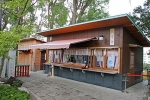 多摩川浅間神社 授与所の様子