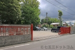 清瀬日枝神社・水天宮 駐車場入口へのルートの様子