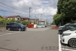 清瀬日枝神社・水天宮 駐車場入口の様子