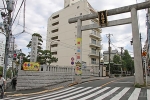 湯島天神 駐車場の様子の様子