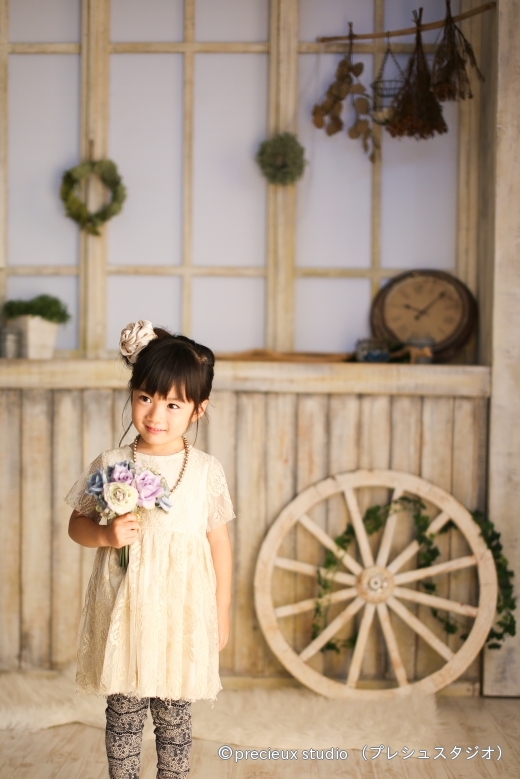 七五三撮影なら一軒家型子供写真館プレシュスタジオへ！
