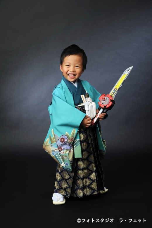 3才の男の子の七五三